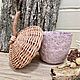Шкатулка «Жёлудь». Шкатулки. Fashion Wicker. Интернет-магазин Ярмарка Мастеров.  Фото №2
