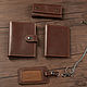 Badge card holder made of genuine leather. Case. KullikovCraft. My Livemaster. Фото №12