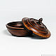Wooden cedar sugar bowl for honey, salt, spices #K49. Sugar Bowls. ART OF SIBERIA. My Livemaster. Фото №4