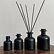 Флакон для диффузора Zara 100 мл черный матовый. Ароматические диффузоры. AR candle studio. Интернет-магазин Ярмарка Мастеров.  Фото №2