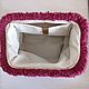 Сумка "Элегантность в текстуре" / Bouclé Clasp Elegance Bag. Сумка с фермуаром. Пряжа & Стиль. Ярмарка Мастеров.  Фото №4
