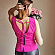 Pink shirt Tassels, Tops, Moscow,  Фото №1