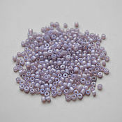 Материалы для творчества handmade. Livemaster - original item Antique French beads color Opal pale purple, 9/0. Handmade.