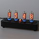 Copy of Copy of Copy of Copy of Nixie tube clock "IN-14", Tube clock, Moscow,  Фото №1