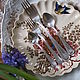 Cutlery set with EN monogram, Vintage kitchen utensils, St. Petersburg,  Фото №1