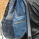 Backpack denim KhayfaII. Backpacks. bRucksack. Online shopping on My Livemaster.  Фото №2