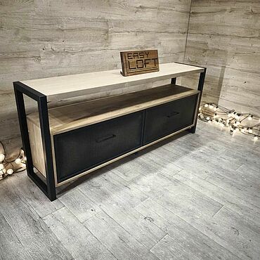 Тумба в стиле Лофт из сосны Т-236. Мастерская Loft EvolutiON. Мебель ручной работы - Ярмарка Мастеров Мебель ручной работы. Ярмарка Мастеров - ручная работа Тумба в стиле Лофт из сосны Т-236. Handmade.