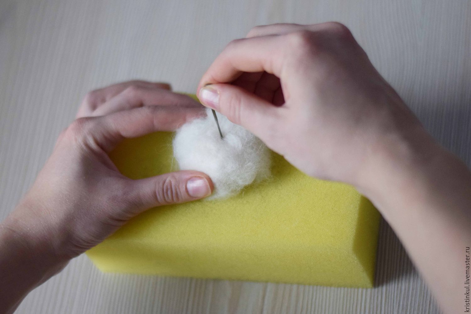 Wool felting, master class Wool felting, master class