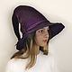 Order Sorceress hat, available in size 58-60. STUDIO-FELT Katerina Alekseeva. Livemaster. . Carnival Hats Фото №3