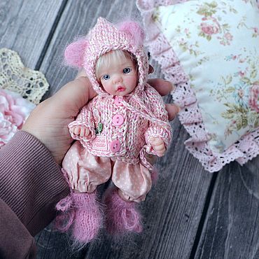 Куклы и игрушки ручной работы. Ярмарка Мастеров - ручная работа Комплект для миниреборна ростом около 16 см. Handmade.