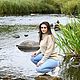 Свитер женский  меринос кашемир. Свитеры. Knit_Ox   Оксана. Интернет-магазин Ярмарка Мастеров.  Фото №2