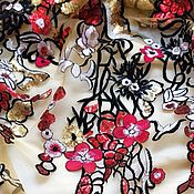 Материалы для творчества handmade. Livemaster - original item embroidery on mesh. Elie Saab2. Handmade.