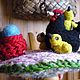 Курица на снегу. Элементы интерьера. Любовь (wool49). Ярмарка Мастеров.  Фото №6
