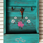 Для дома и интерьера handmade. Livemaster - original item A wall keybox Paints of Summer Provence.. Handmade.