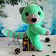Toy lemur knitted plush toy lemur soft toy. Stuffed Toys. vyazunchiki-lz (vyazunchiki-lz). My Livemaster. Фото №4