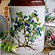 Заказать Винтаж: Банка для продуктов. Botanica от Villeroy & Boch. Винтажная посуда из Германии. Ярмарка Мастеров. . Кухонная утварь винтажная Фото №3