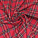 Костюмная ткань шотландка красная | Купить ткань в клетку | Тартан, Ткани, Москва,  Фото №1