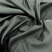 Материалы для творчества handmade. Livemaster - original item Fabrics:COSTUME WOOL STRETCH -DARK OLIVE - ITALY. Handmade.