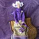 Lavender fairy. Tilda Dolls. For interior handmade toys. Online shopping on My Livemaster.  Фото №2