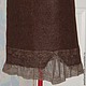 Skirt wool dark chocolate, Skirts, Vinnitsa,  Фото №1
