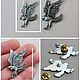 Заказать Значок Ястреб Пикирует Брошь Ястреб на Охоте WiLiJe. WiLiJe: WildLife Jewelery. Ярмарка Мастеров. . Значок Фото №3