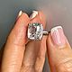 17. Кольцо с натуральным морганитом 4.80  ct. Кольца. Елена. Ярмарка Мастеров.  Фото №10