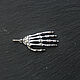 suspension: The bony hand pendant. Pendants. rhytonjewelry. Online shopping on My Livemaster.  Фото №2