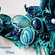 The set ' Heavenly azure'. Necklace. shustrik. My Livemaster. Фото №5