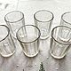 Винтаж: Стаканы, стопки граненые. СССР. Набор, Стаканы винтажные, Калач-на-Дону,  Фото №1