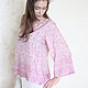 Pink blouse from natural silk, Blouses, Polevskoi,  Фото №1