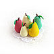 Order  ' Paradise fruit'! Pear (set). Cross stitch and beads!. Livemaster. . Amigurumi dolls and toys Фото №3
