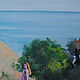 Oil painting a Walk by the sea. Pictures. Painting by Margarita Drevs. My Livemaster. Фото №4