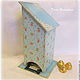 Чайный домик "Shabby blue" продан. Домики. Милый уголок (Дарья Гладышева). Ярмарка Мастеров.  Фото №5