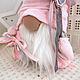 Pink plush Gnome interior toy, as a housewarming gift. Stuffed Toys. CozyGnomes. Online shopping on My Livemaster.  Фото №2