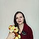 Фибула лунница для волос 3в1, с лабрадором, бражником из меди, заколка. Брошь-фибула. art-Katarios. Ярмарка Мастеров.  Фото №5