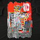 Painting of the T-shirt 'La Hara'. T-shirts and undershirts for men. heavycraft. Online shopping on My Livemaster.  Фото №2