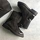 Order Shoes 'Ultra' black nubuck/black lacquer black sole. Hitarov (Hitarov). Livemaster. . Boots Фото №3