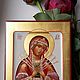 softener of evil hearts . Icon Of The Theotokos. Icons. Peterburgskaya ikona.. Интернет-магазин Ярмарка Мастеров.  Фото №2