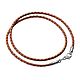 Order Brown Leather Drawstring,, 3mm thick. belrufina. Livemaster. . Necklace Фото №3