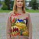 Свитер "Осень". Свитеры. BOHO UNICUM. Ярмарка Мастеров.  Фото №4
