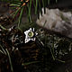 Серебряное кольцо  с хризолитом, 19 размер, Кольца, Санкт-Петербург,  Фото №1