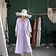 Заказать Льняное платье Baggy. Simply Wear by Di (Prokhorova Diana). Ярмарка Мастеров. . Платья Фото №3