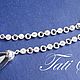 Заказать Серебряные серьги с горным хрусталём ,,DROP,,. Tati Style. Ярмарка Мастеров. . Серьги классические Фото №3