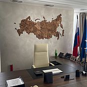Декор:  Карта мира (многоуровневая)