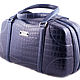 Crocodile leather travel and sports bag (for Rolls-Royce) NAASTHAN, Sports bag, Nizhny Novgorod,  Фото №1