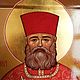 Священомученик Александр Миропольский. Иконы. уникальная икона (unikalnayikona). Интернет-магазин Ярмарка Мастеров.  Фото №2