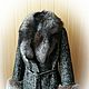 Winter coat with Fox fur. Coats. AVS -dressshop. Online shopping on My Livemaster.  Фото №2