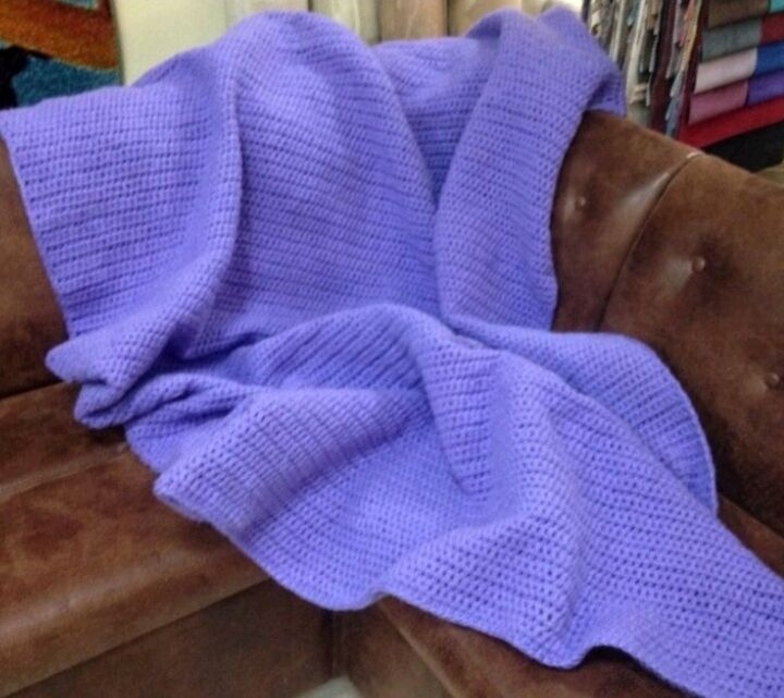 Плед ручной вязки в интернет-магазине на Ярмарке Мастеров | Элементы ...