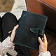 Leather notebook with rings, Notebooks, Moscow,  Фото №1