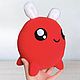  сливовая малышка, Baby Plum The Binding of Isaac. Мягкие игрушки. LAPIKATE. Интернет-магазин Ярмарка Мастеров.  Фото №2
